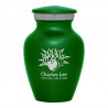 Bowling Keepsake Urn - Shamrock Green
