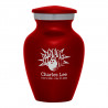 Bowling Keepsake Urn - Ruby Red
