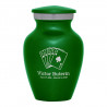 Playing Cards Keepsake Urn - Shamrock Green