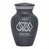 Card Suits Keepsake Urn - Gunmetal Gray