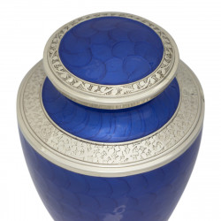 Royal Blue Cremation Urn