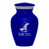 Cowboy Boots Keepsake Urn - Midnight Blue