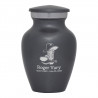Cowboy Boots Keepsake Urn - Gunmetal Gray