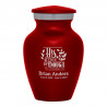 His Grace Is Enough Keepsake Urn - Ruby Red