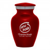 Dead Inside Keepsake Urn - Ruby Red