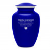 Midnight Blue Large Cremation Urn