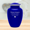 Midnight Blue Large Cremation Urn