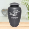 Classic Car II Cremation Urn - Gunmetal Gray