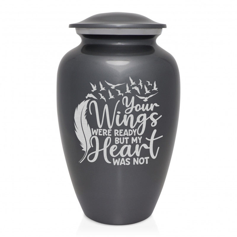 Going Home Cremation Urn - Gunmetal Gray