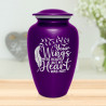Going Home Cremation Urn - Purple Luster