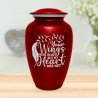 Going Home Cremation Urn - Ruby Red