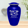 Endless Summer Sunset Cremation Urn - Midnight Blue