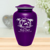 Endless Summer Sunset Cremation Urn - Purple Luster