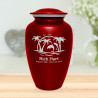 Endless Summer Sunset Cremation Urn - Ruby Red