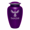 Phoenix Cremation Urn - Purple Luster