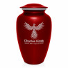 Phoenix Cremation Urn - Ruby Red