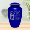 Keep the Light On Cremation Urn - Midnight Blue