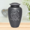 Light Remains Cremation Urn - Gunmetal Gray