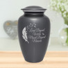 Loved Beyond Words Cremation Urn - Gunmetal Gray