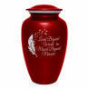 Loved Beyond Words Cremation Urn - Ruby Red
