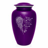 Your Wings Were Ready Cremation Urn - Purple Luster