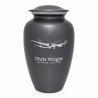 Commercial Airplane Jet Cremation Urn - Gunmetal Gray