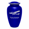 Airplane II Cremation Urn - Midnight Blue