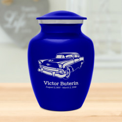 Classic Car II Sharing Urn - Midnight Blue