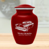Classic Car II Sharing Urn - Ruby Red
