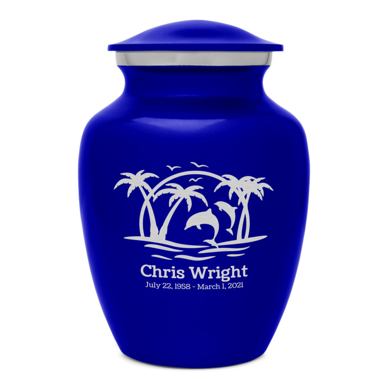 Endless Summer Sunset Sharing Urn - Midnight Blue