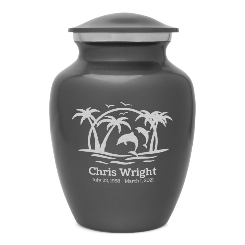 Endless Summer Sunset Sharing Urn - Gunmetal Gray