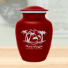 Endless Summer Sunset Sharing Urn - Ruby Red