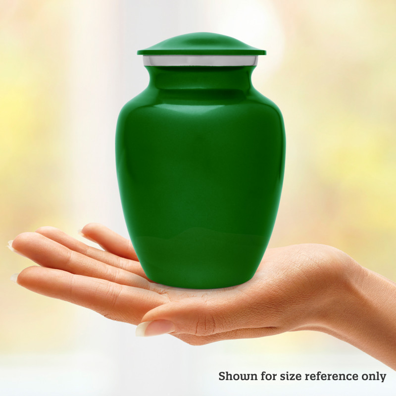 My Sister Walks With Me Sharing Urn - Shamrock Green