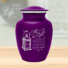 Keep the Light On Sharing Urn - Purple Luster