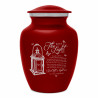 Keep the Light On Sharing Urn - Ruby Red