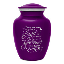 Light Remains Sharing Urn - Purple Luster