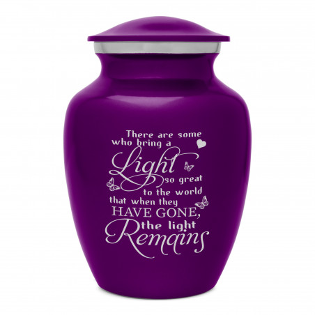 Light Remains Sharing Urn - Purple Luster