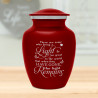 Light Remains Sharing Urn - Ruby Red