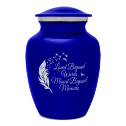 Loved Beyond Words Sharing Urn - Midnight Blue
