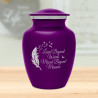Loved Beyond Words Sharing Urn - Purple Luster