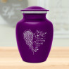 Your Wings Were Ready Sharing Urn - Purple Luster