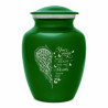 Your Wings Were Ready Sharing Urn - Shamrock Green