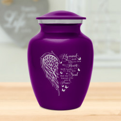 At Peace Sharing Urn - Purple Luster
