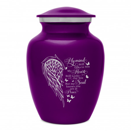 At Peace Sharing Urn - Purple Luster