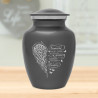 Memory Becomes a Treasure Sharing Urn - Gunmetal Gray