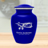 Bush Plane Sharing Urn - Midnight Blue