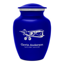 Bush Plane Sharing Urn - Midnight Blue