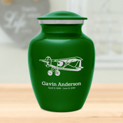 Bush Plane Sharing Urn - Shamrock Green