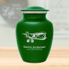 Bush Plane Sharing Urn - Shamrock Green