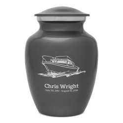 Boat Sharing Urn - Gunmetal Gray